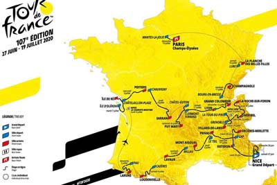 TOUR DE FRANCE: 10th stage Annecy-Le Grand-Bornand