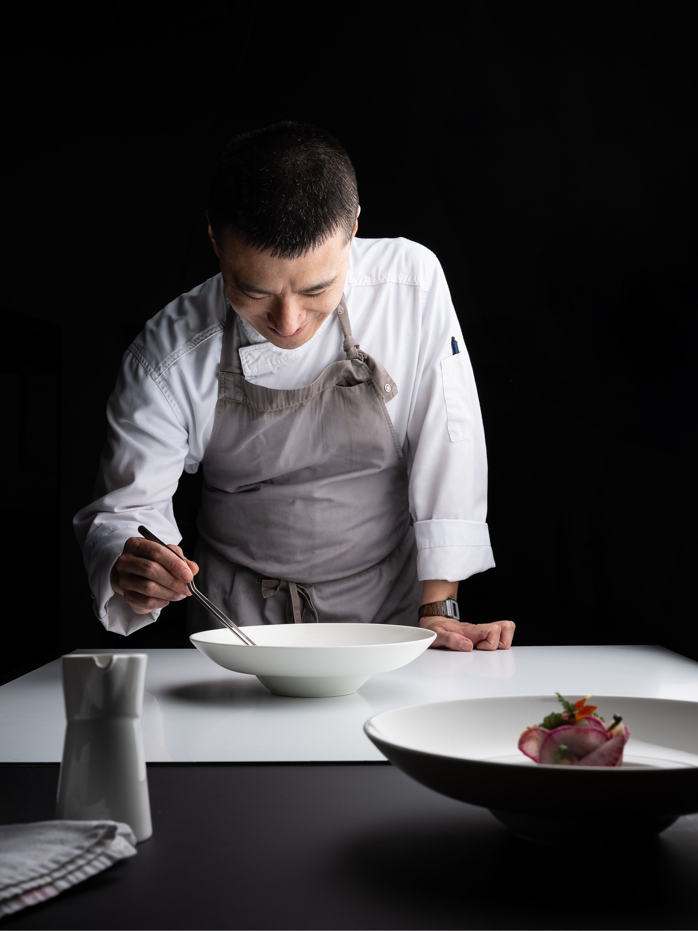 Le chef et son équipe -image